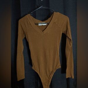 Brown Long Sleeve - Body Suit